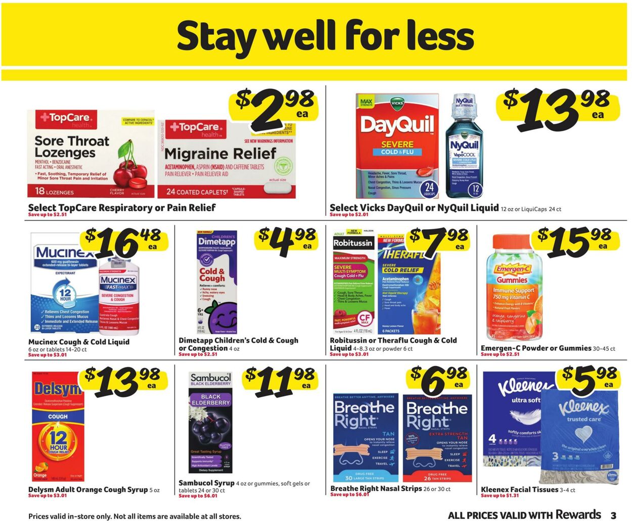 Weekly ad Harvey's Supermarkets 01/01/2025 - 01/14/2025