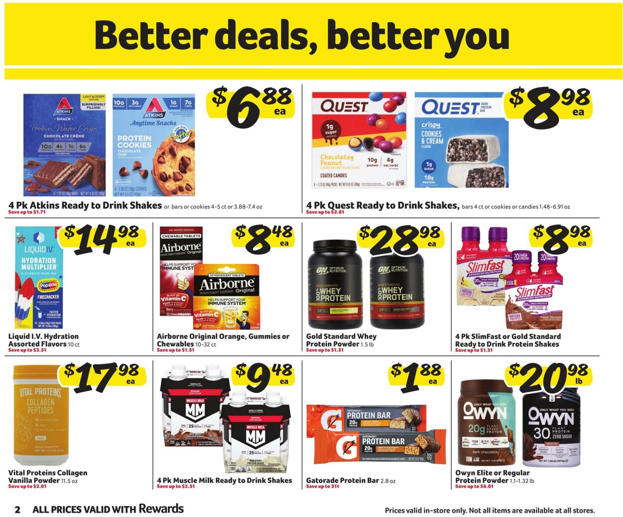 Weekly ad Harvey's Supermarkets 01/01/2025 - 01/14/2025