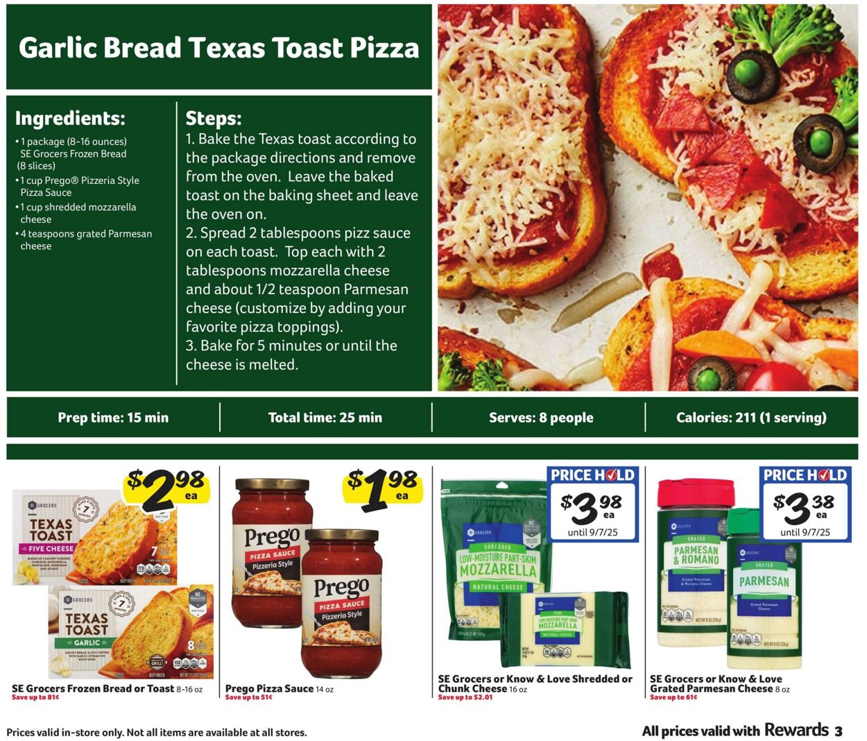 Weekly ad Harvey's Supermarkets 07/09/2025 - 07/22/2025