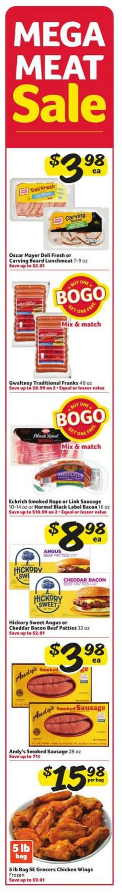 Weekly ad Harvey's Supermarkets 10/09/2024 - 10/15/2024