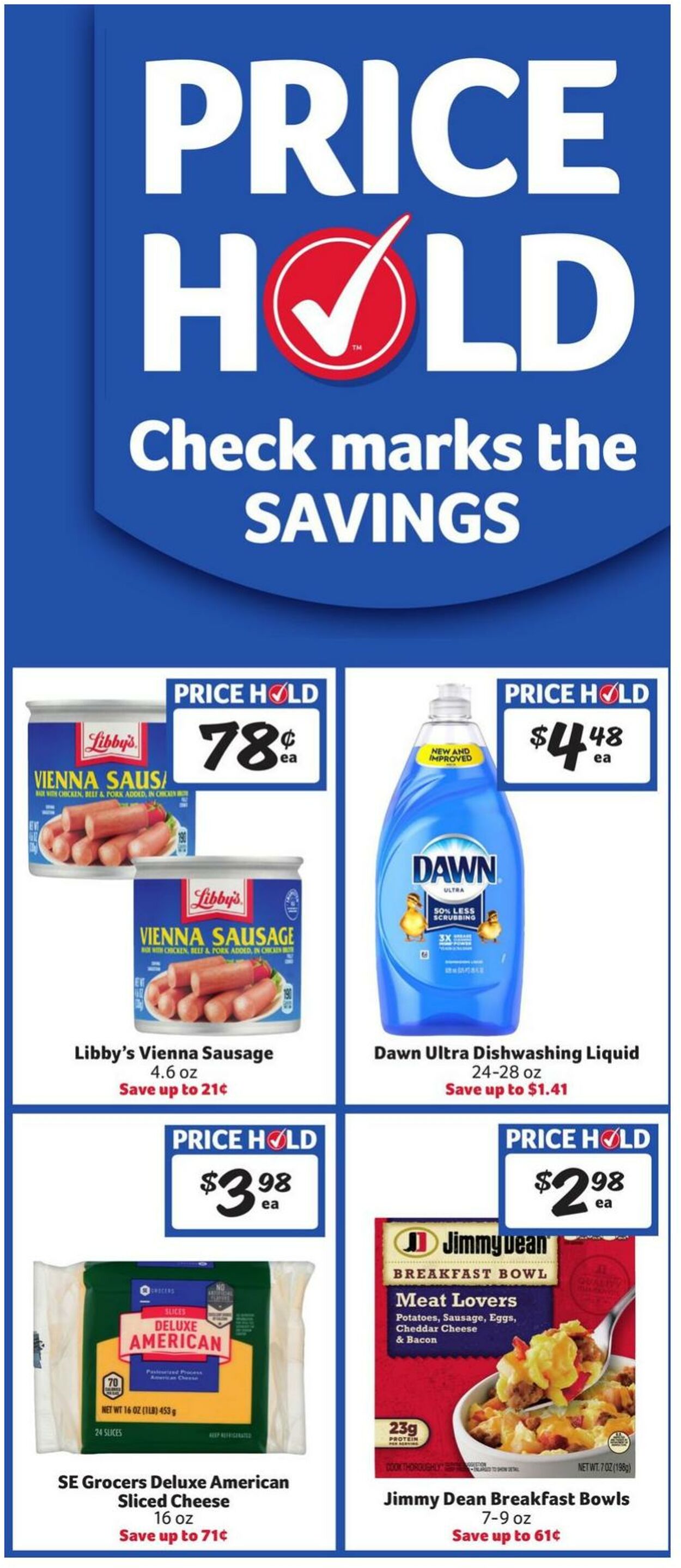 Weekly ad Harvey's Supermarkets 01/08/2025 - 01/14/2025