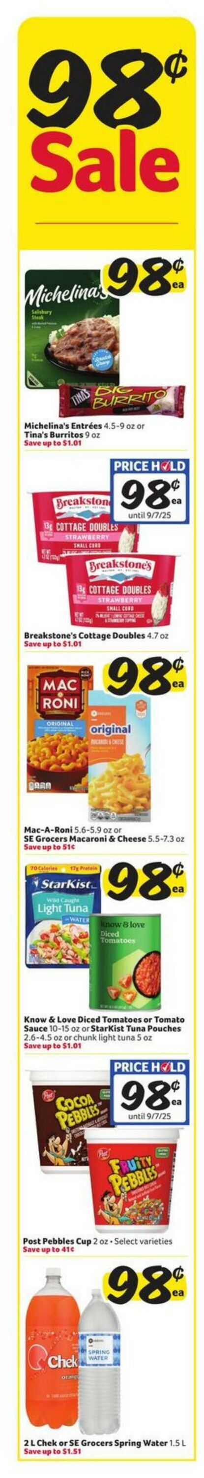 Weekly ad Harvey's Supermarkets 08/20/2025 - 08/26/2025
