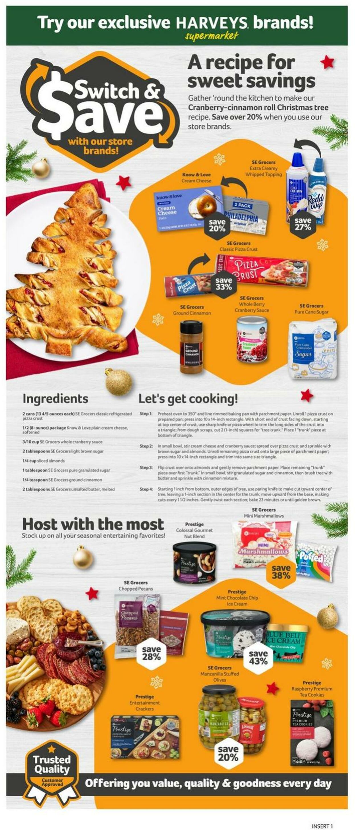 Weekly ad Harvey's Supermarkets 12/11/2024 - 12/17/2024