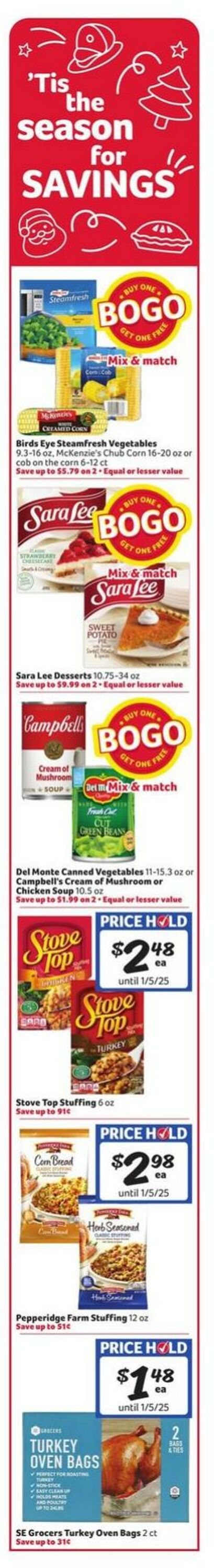 Weekly ad Harvey's Supermarkets 12/11/2024 - 12/17/2024