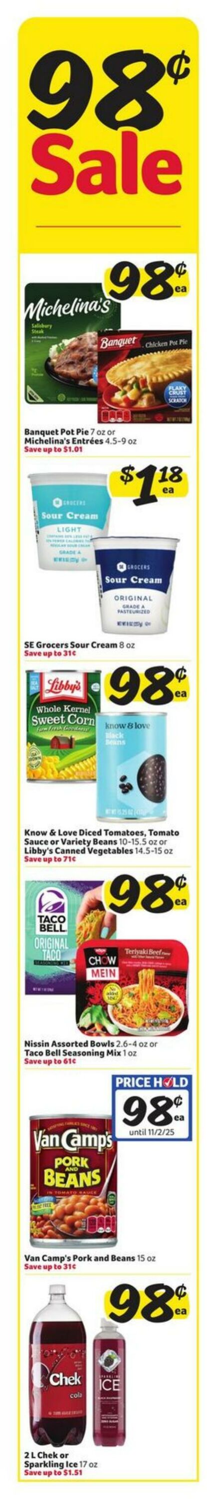 Weekly ad Harvey's Supermarkets 09/24/2025 - 09/30/2025