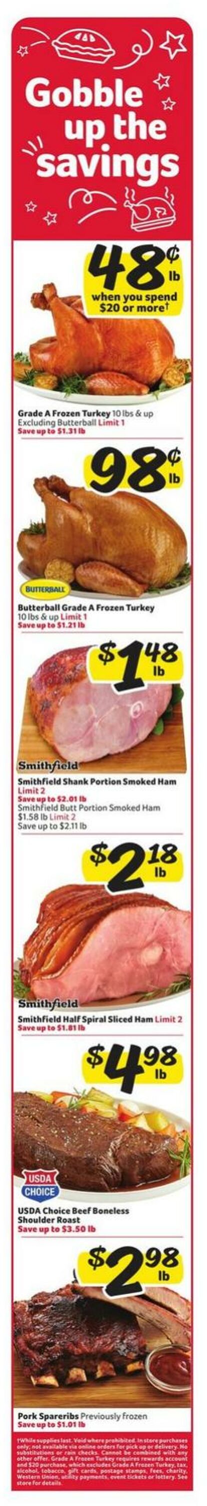 Weekly ad Harvey's Supermarkets 11/13/2024 - 11/19/2024