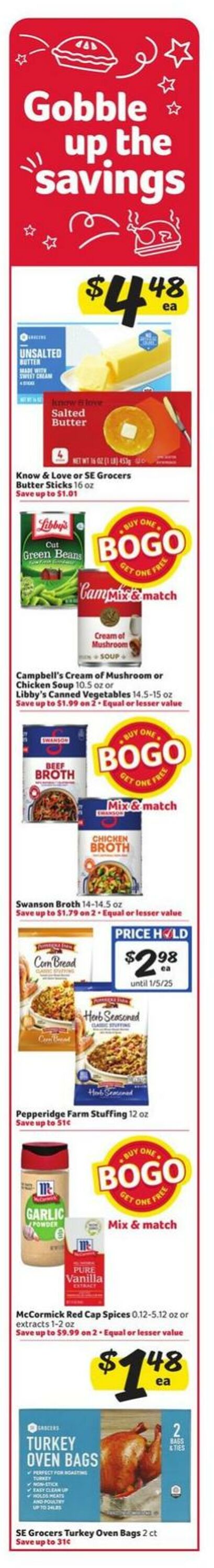 Weekly ad Harvey's Supermarkets 11/13/2024 - 11/19/2024