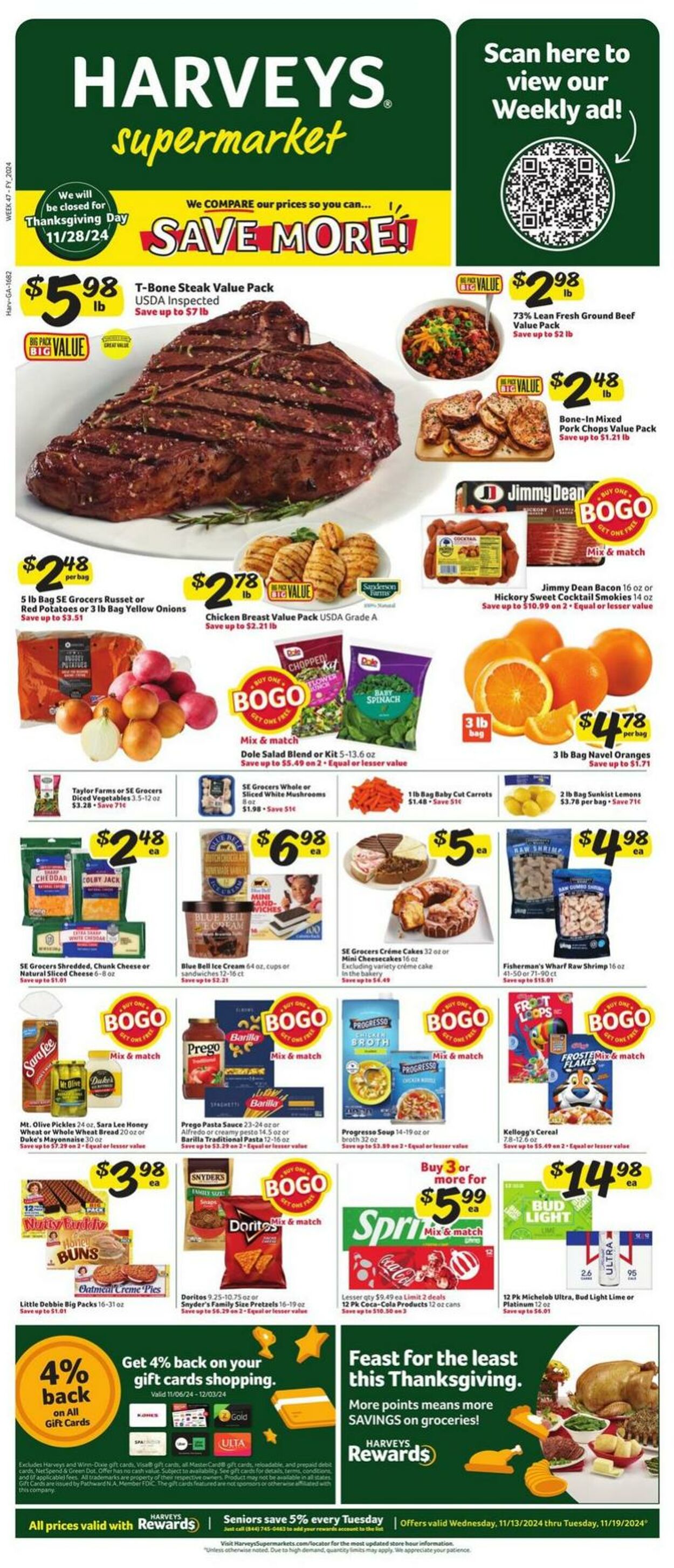 Harvey's Supermarkets Promotional weekly ads