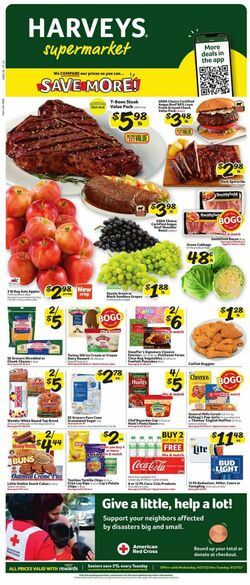 Weekly ad Harvey's Supermarkets 09/21/2022 - 09/27/2022
