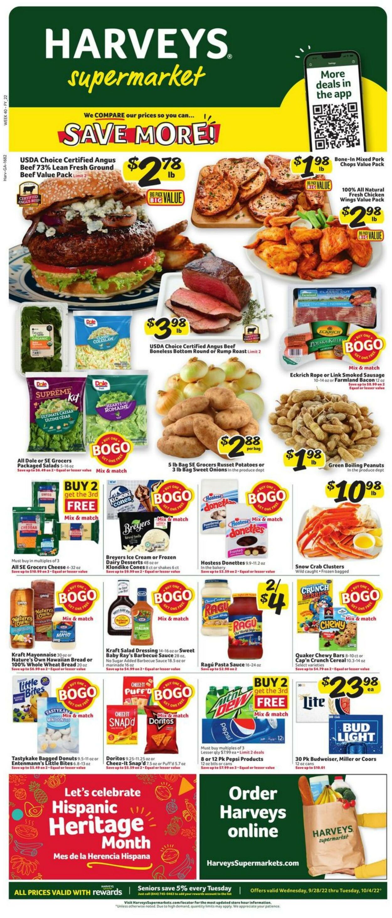 Harvey's Supermarkets Promotional weekly ads