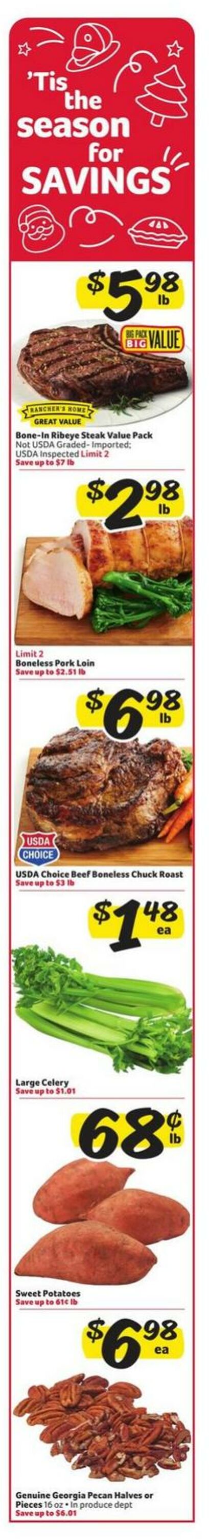 Weekly ad Harvey's Supermarkets 12/18/2024 - 12/24/2024