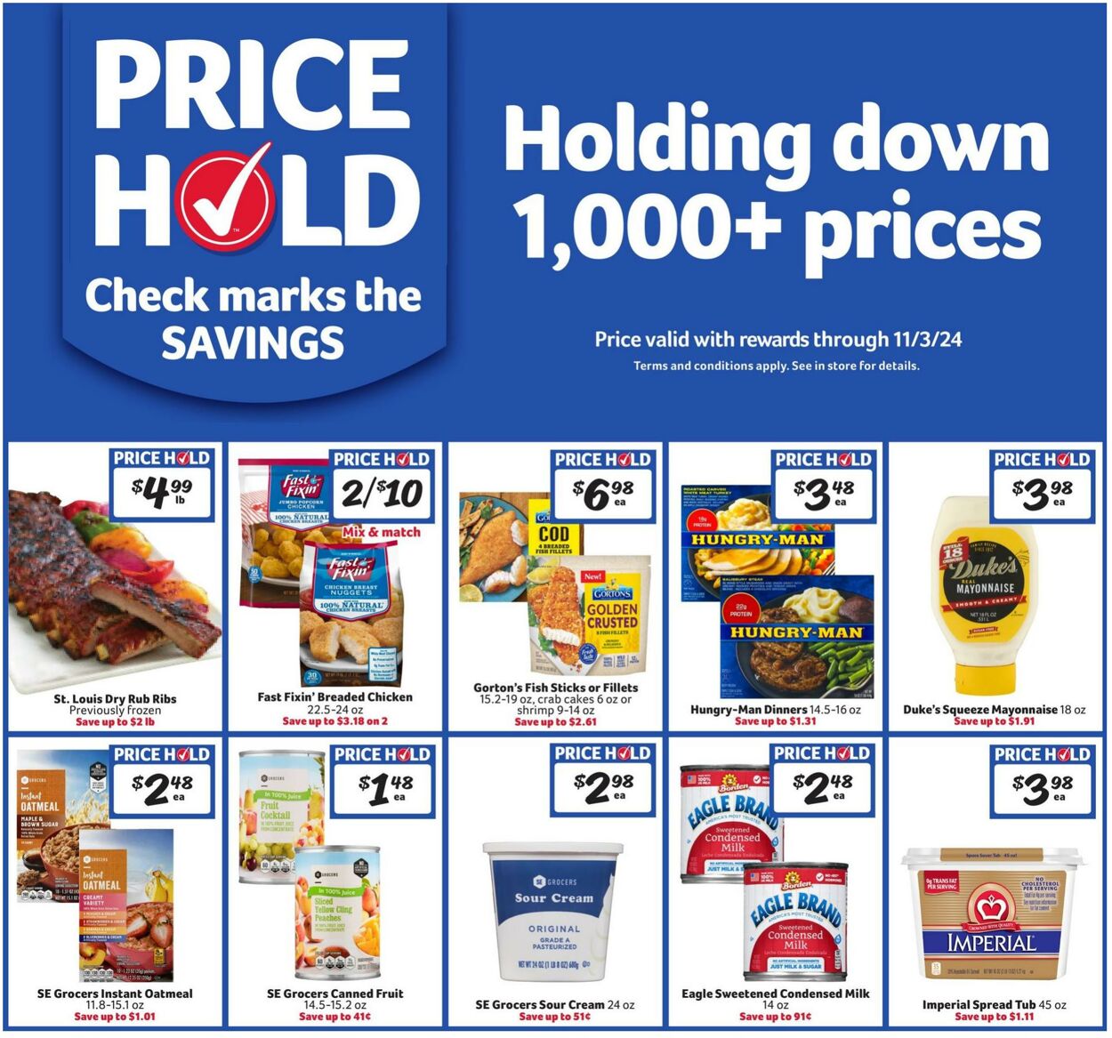 Weekly ad Harvey's Supermarkets 10/23/2024 - 10/29/2024