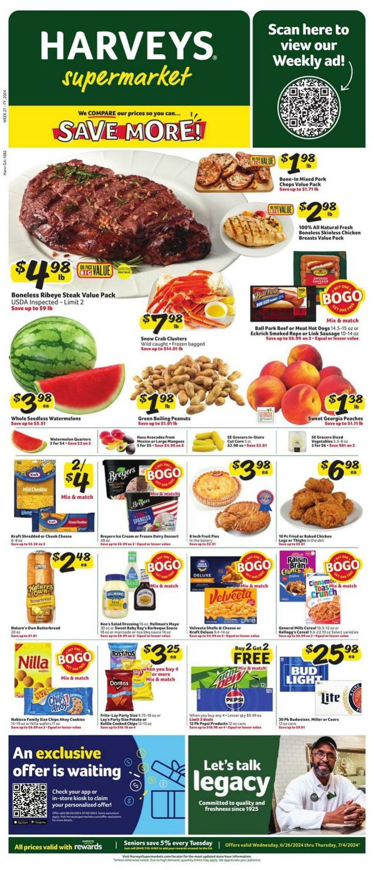 Harvey's Supermarkets Promotional weekly ads