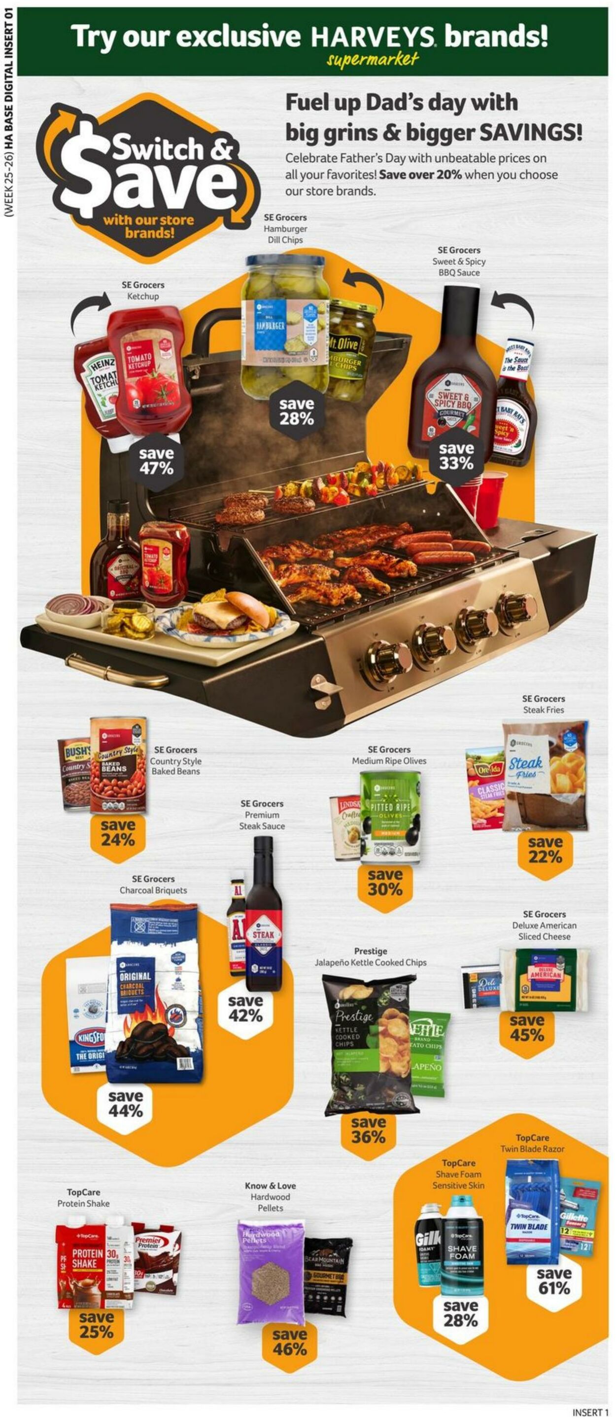 Weekly ad Harvey's Supermarkets 06/11/2025 - 06/17/2025