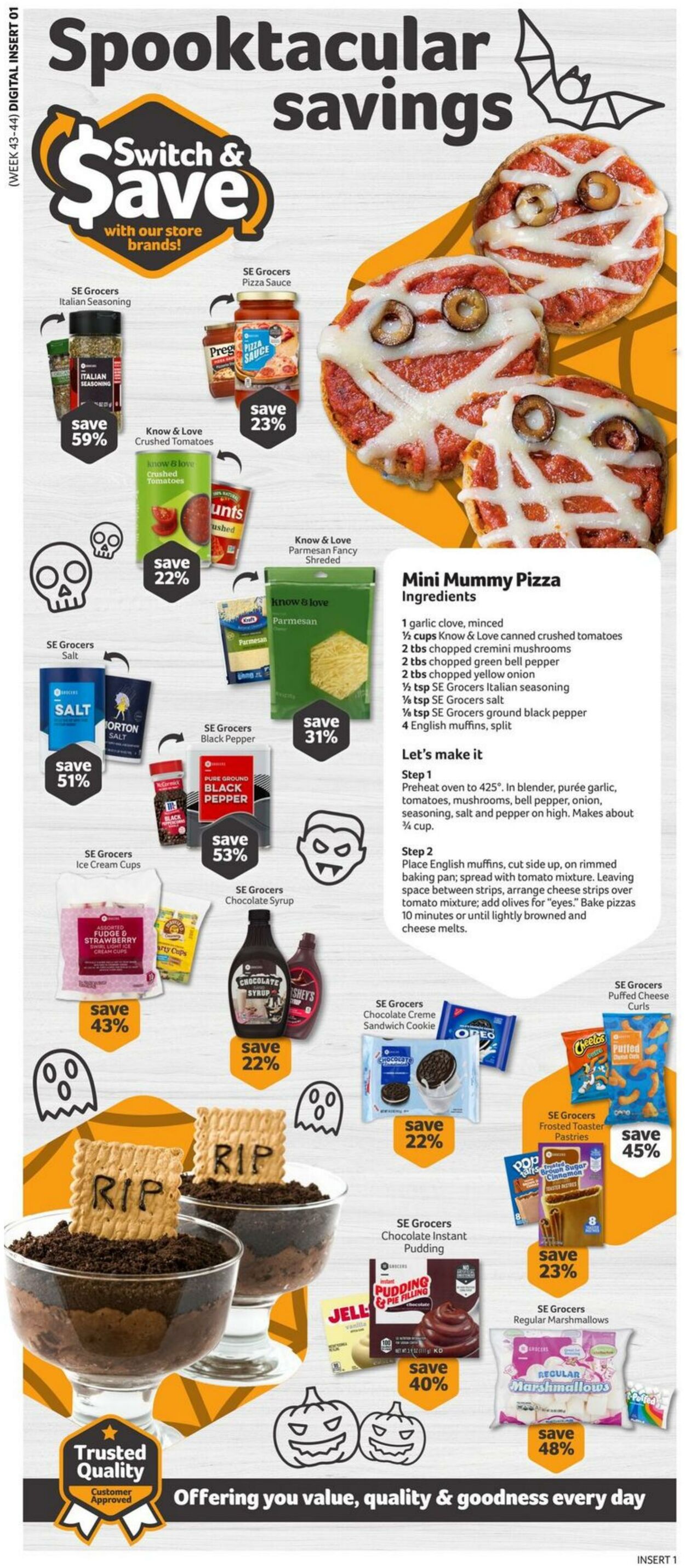 Weekly ad Harvey's Supermarkets 10/22/2025 - 10/28/2025