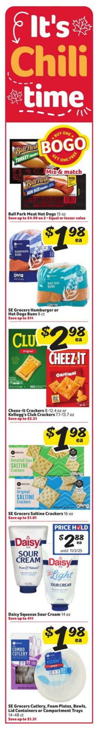 Weekly ad Harvey's Supermarkets 10/22/2025 - 10/28/2025