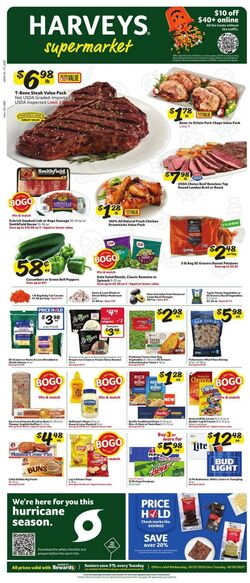Weekly ad Harvey's Supermarkets 12/17/2025 - 12/31/2025