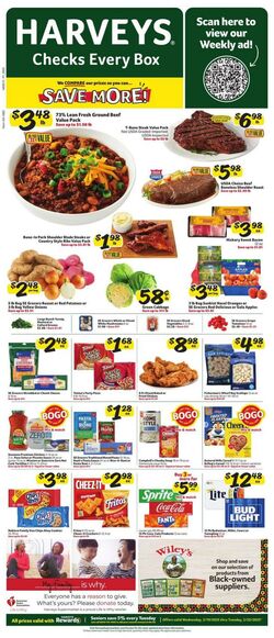 Weekly ad Harvey's Supermarkets 10/30/2024 - 11/05/2024