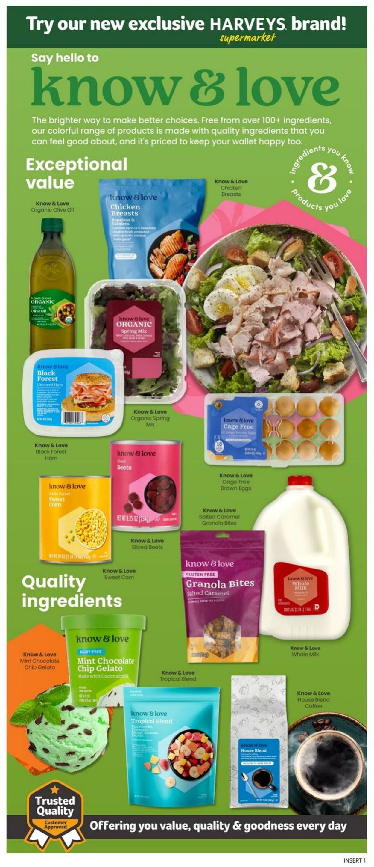 Weekly ad Harvey's Supermarkets 10/09/2024 - 10/15/2024