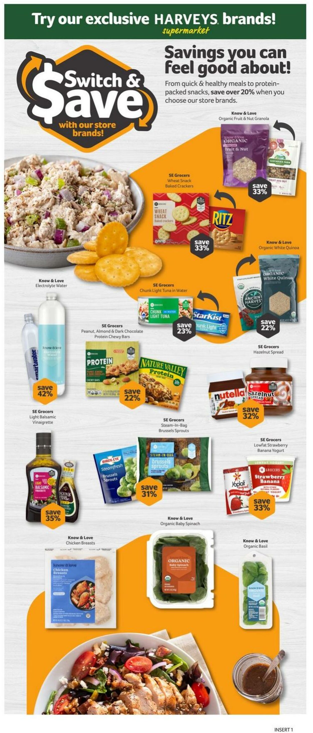 Weekly ad Harvey's Supermarkets 01/01/2025 - 01/07/2025