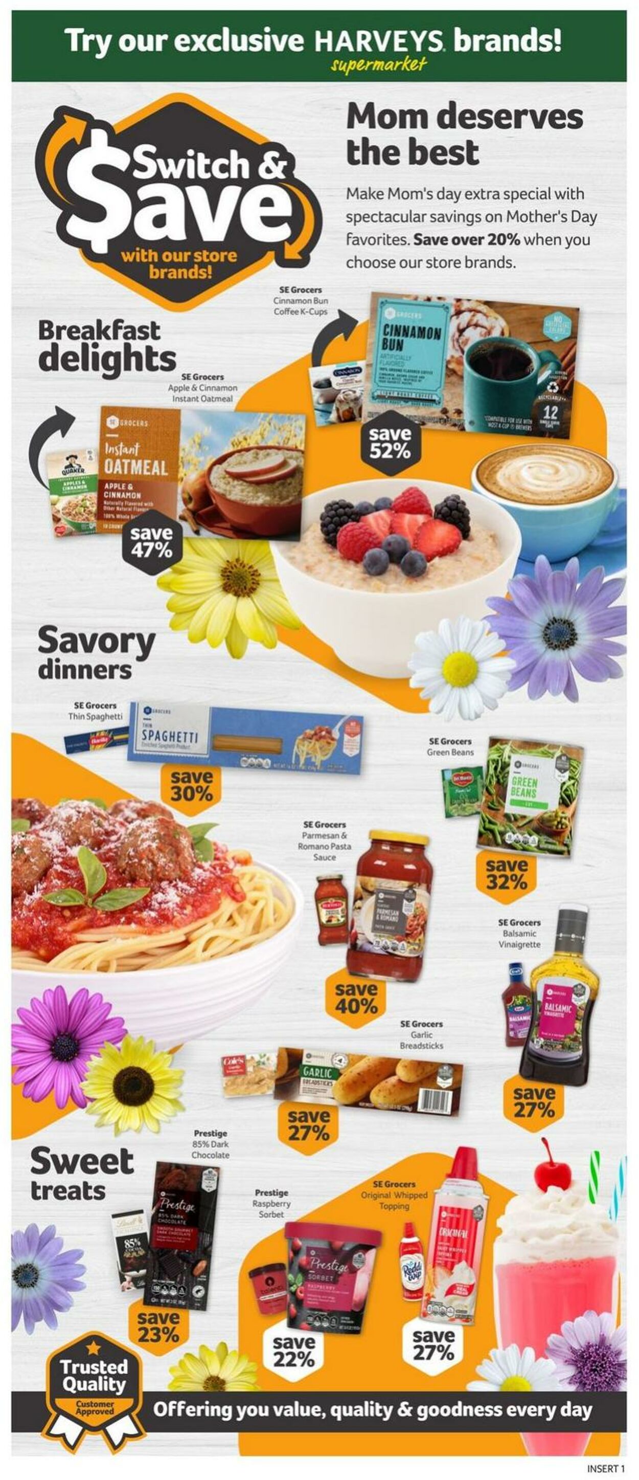 Weekly ad Harvey's Supermarkets 05/01/2024 - 05/07/2024