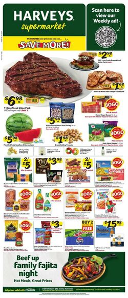Weekly ad Harvey's Supermarkets 01/18/2023 - 01/24/2023