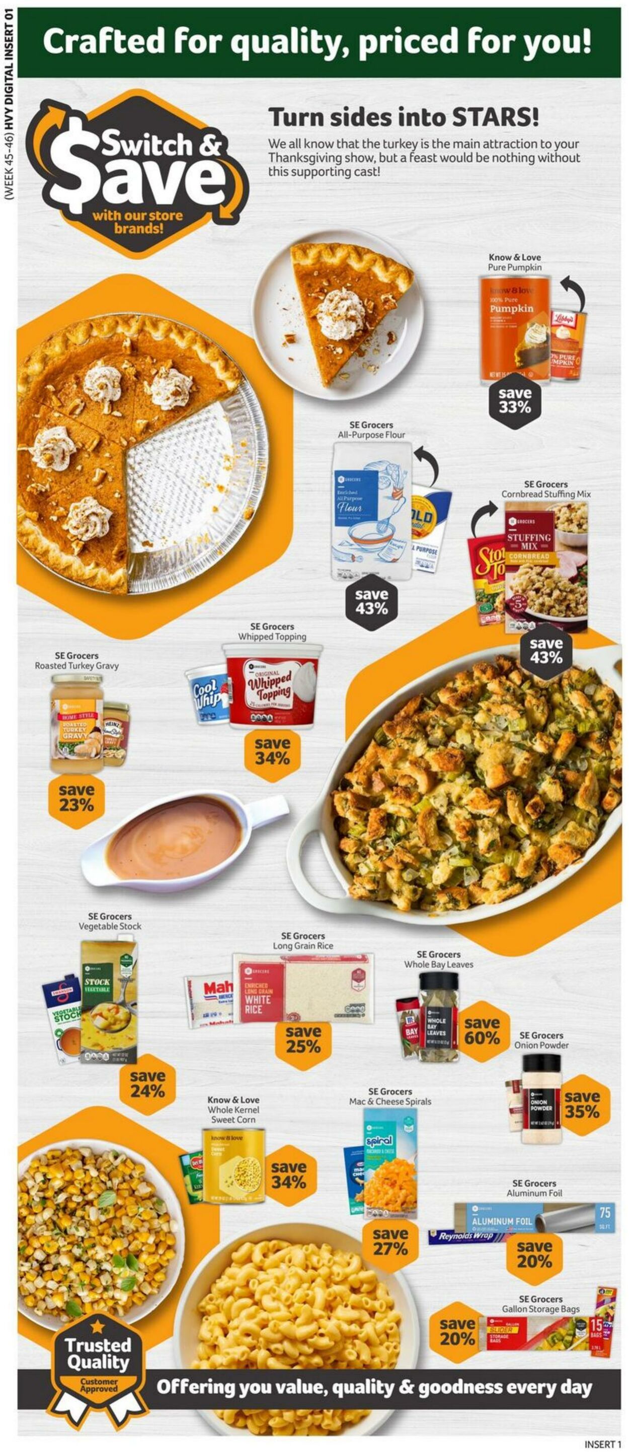 Weekly ad Harvey's Supermarkets 10/29/2025 - 11/04/2025