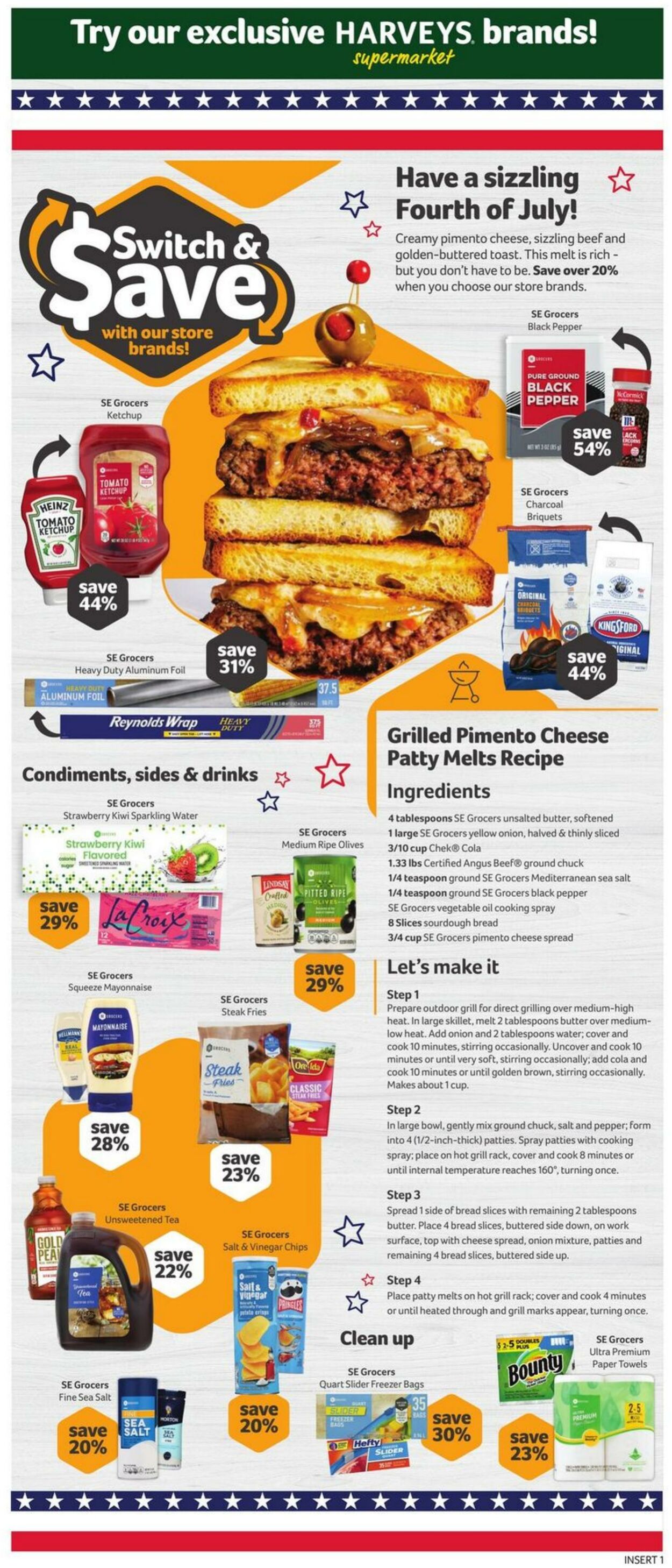 Weekly ad Harvey's Supermarkets 06/25/2025 - 07/01/2025