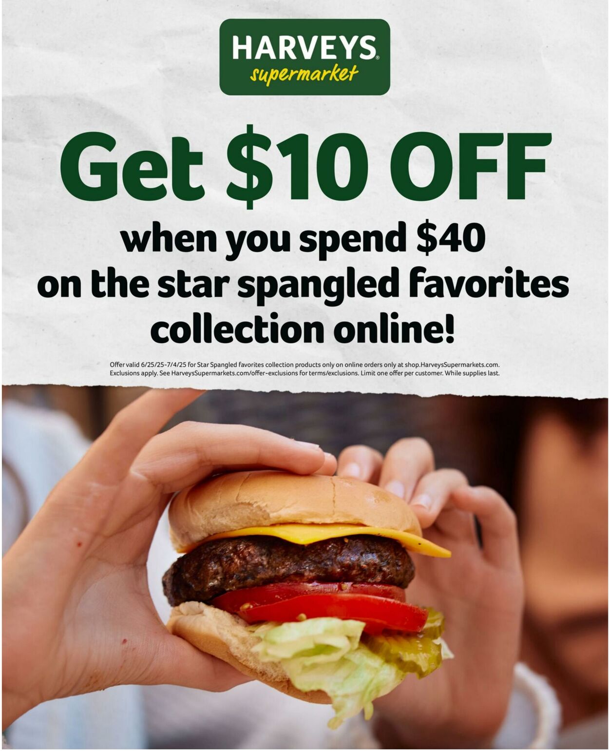 Weekly ad Harvey's Supermarkets 06/25/2025 - 07/01/2025
