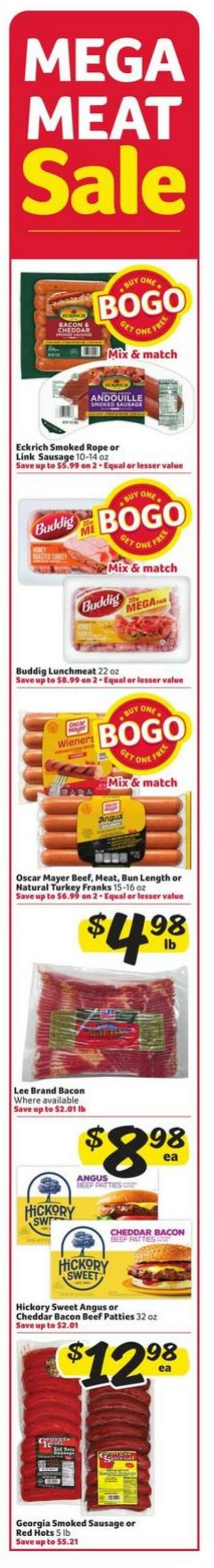 Weekly ad Harvey's Supermarkets 08/07/2024 - 08/13/2024