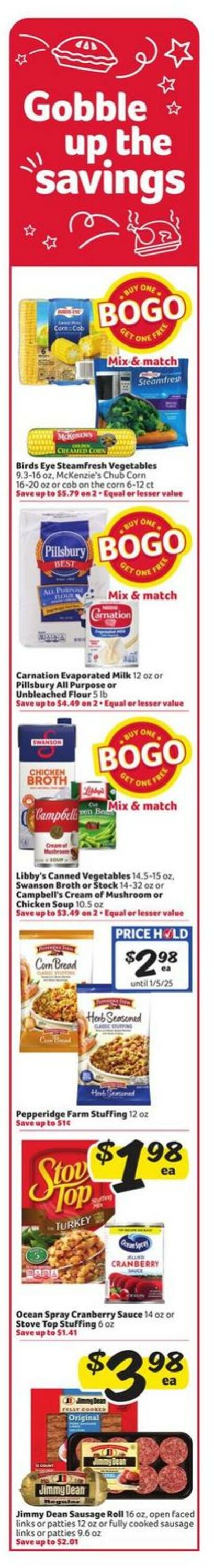 Weekly ad Harvey's Supermarkets 11/20/2024 - 11/28/2024