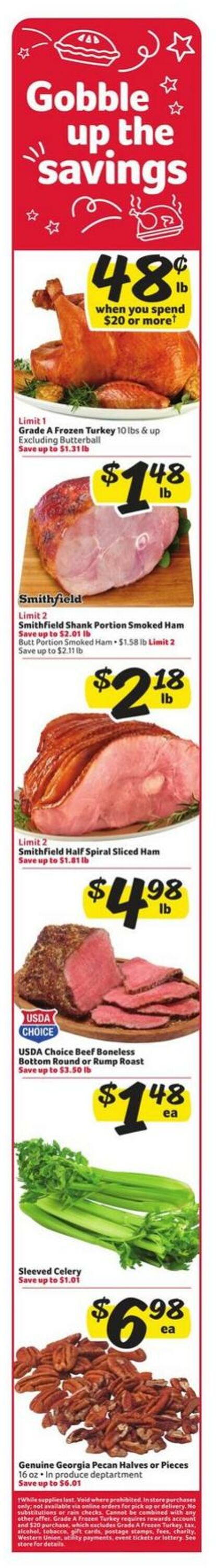 Weekly ad Harvey's Supermarkets 11/20/2024 - 11/28/2024