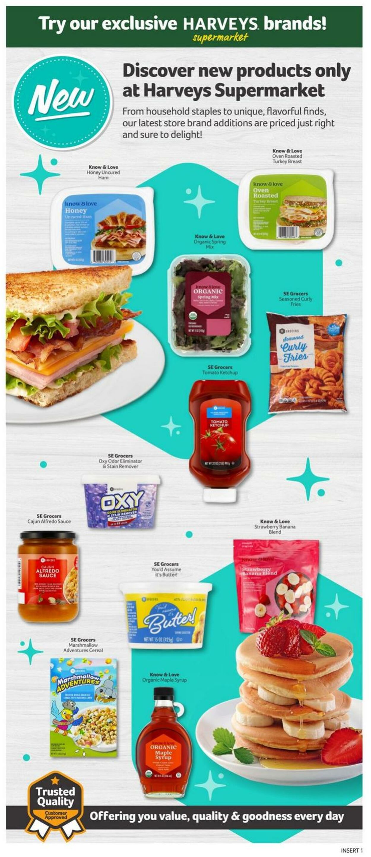 Weekly ad Harvey's Supermarkets 11/29/2024 - 12/03/2024