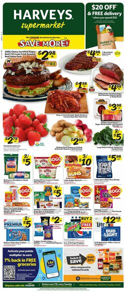 Weekly ad Harvey's Supermarkets 01/25/2023-01/31/2023