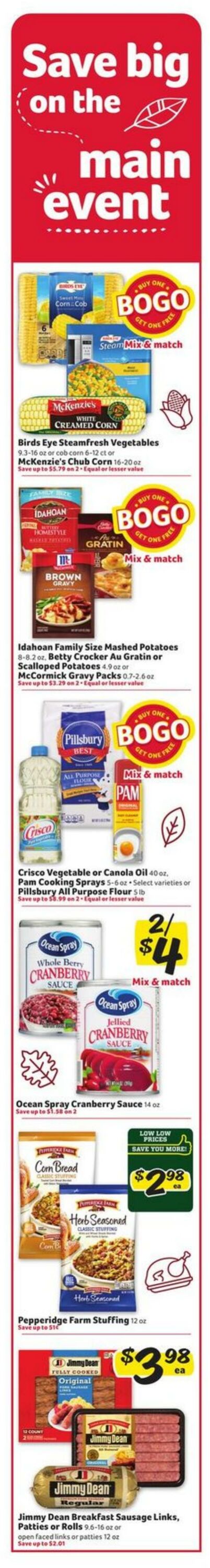 Weekly ad Harvey's Supermarkets 11/15/2023 - 11/21/2023