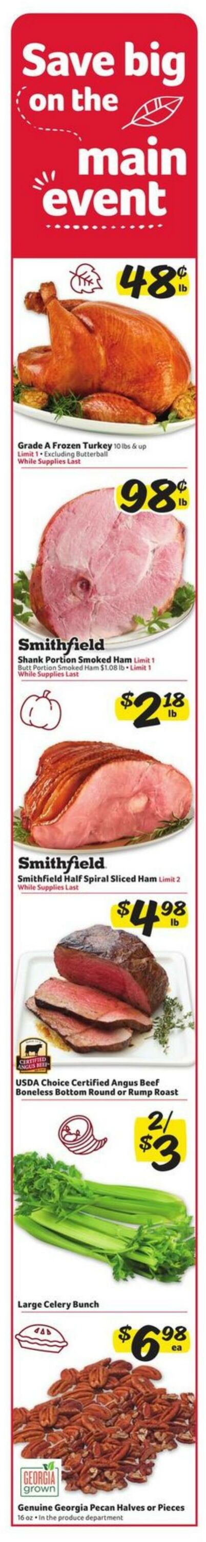 Weekly ad Harvey's Supermarkets 11/15/2023 - 11/21/2023