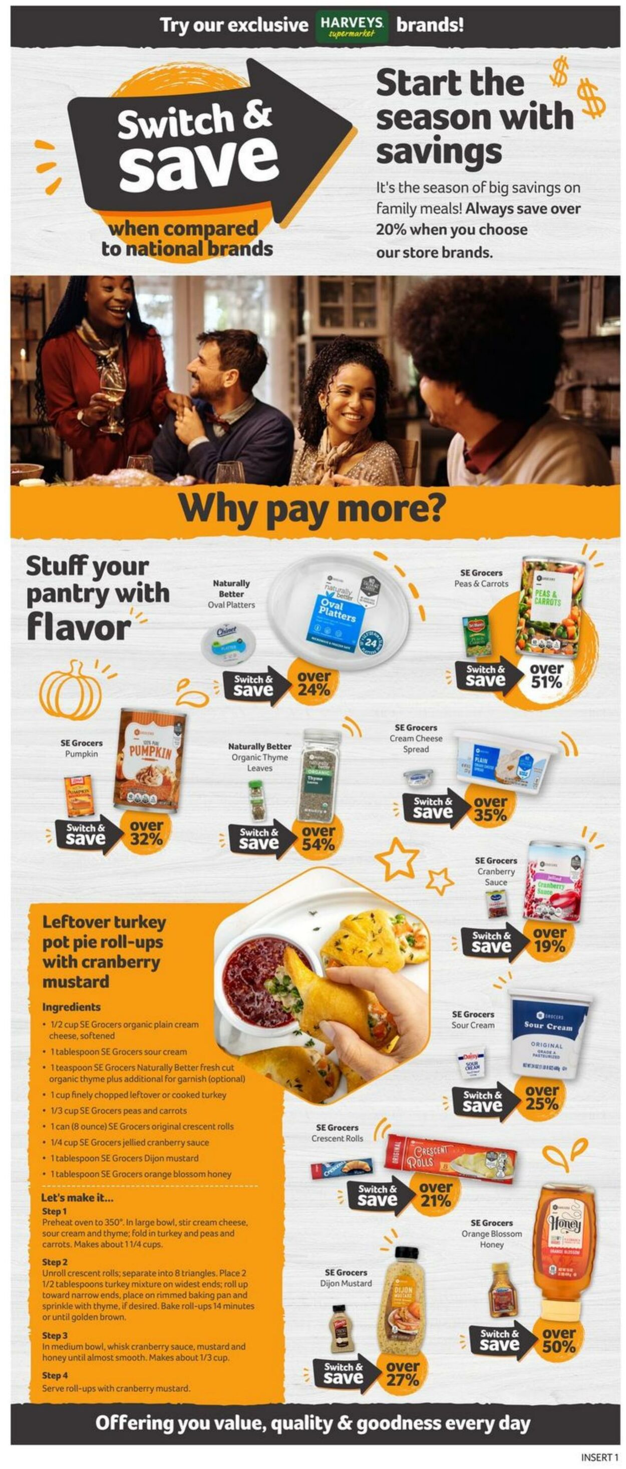 Weekly ad Harvey's Supermarkets 11/15/2023 - 11/21/2023