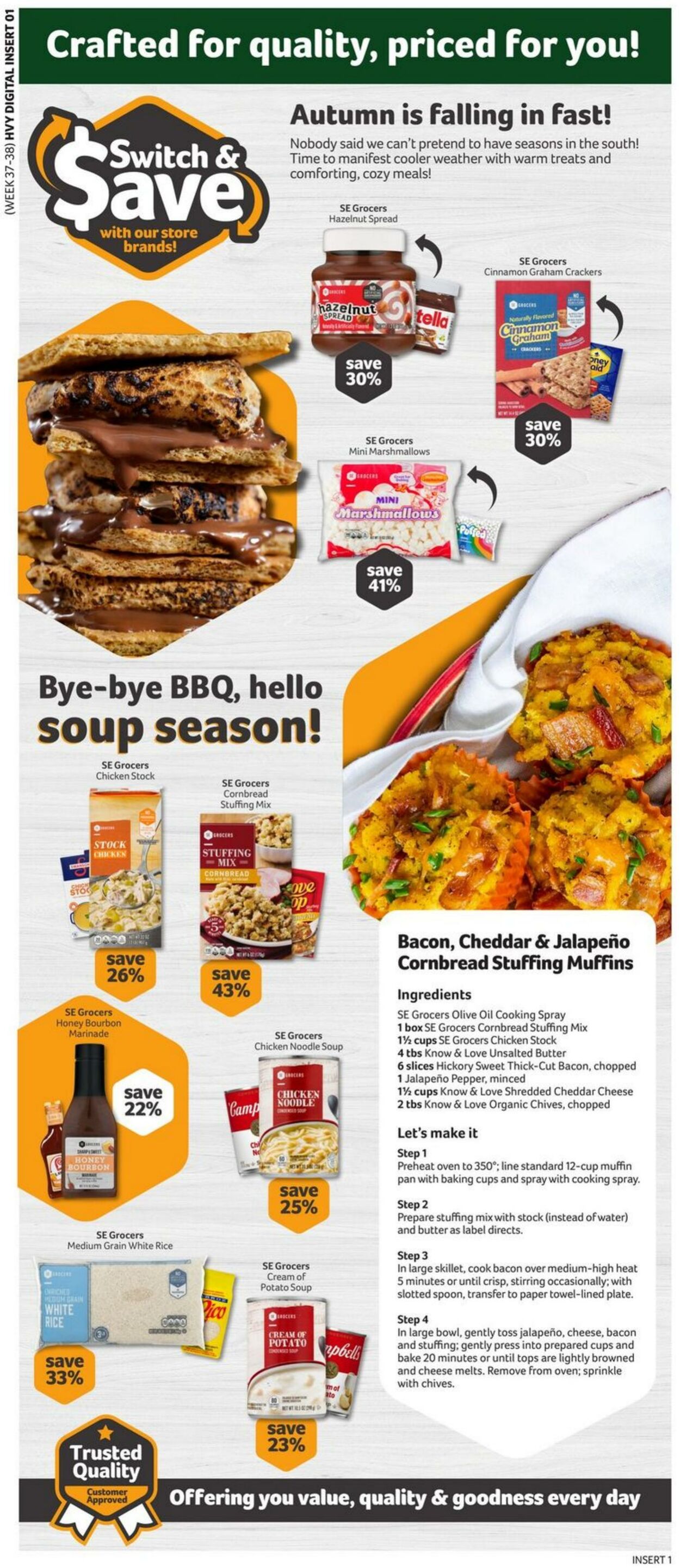 Weekly ad Harvey's Supermarkets 09/03/2025 - 09/09/2025