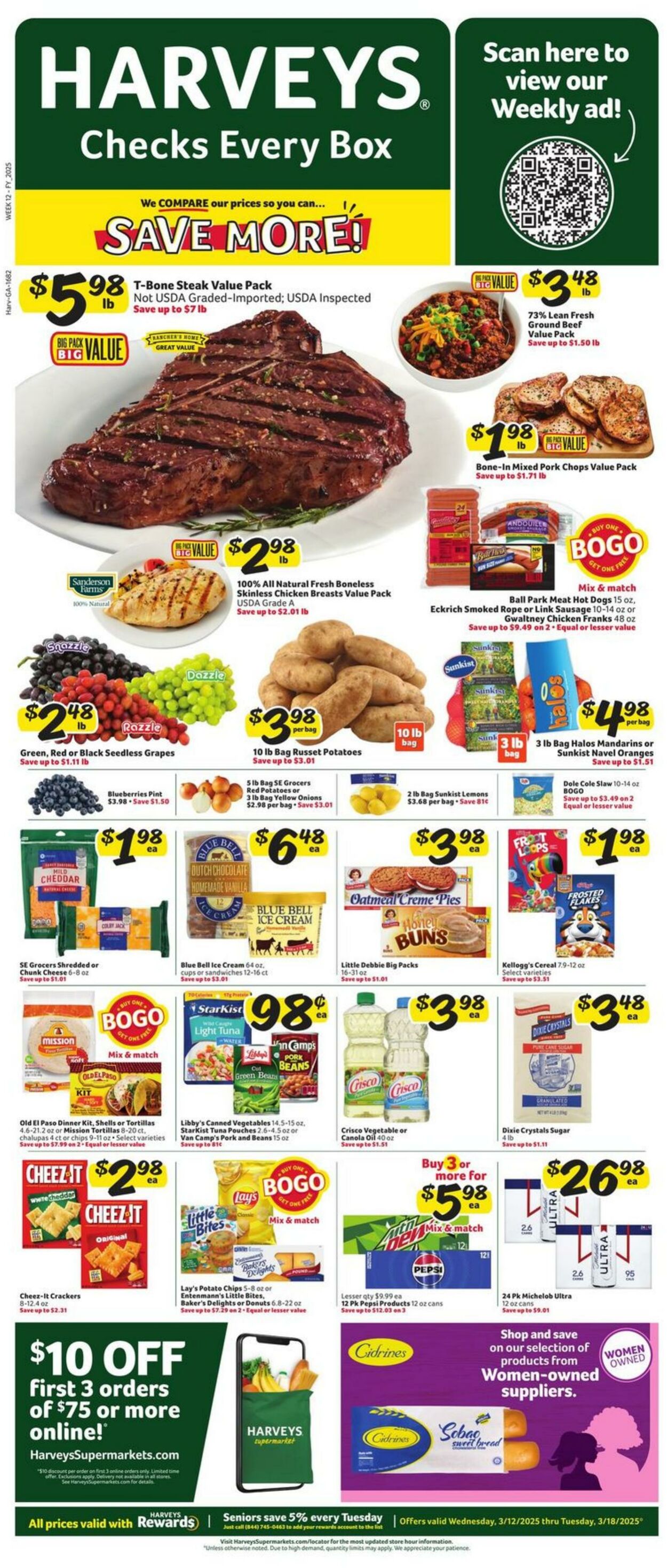 Harvey's Supermarkets Promotional weekly ads