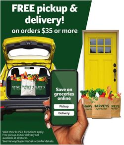 Weekly ad Harvey's Supermarkets 09/21/2022 - 10/04/2022