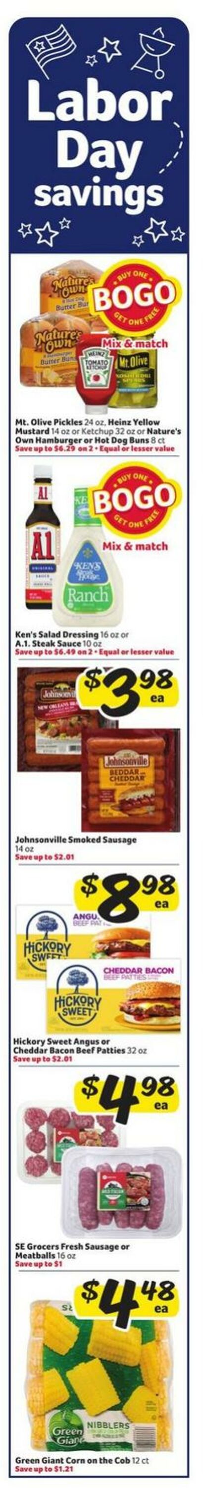 Weekly ad Harvey's Supermarkets 08/28/2024 - 09/03/2024