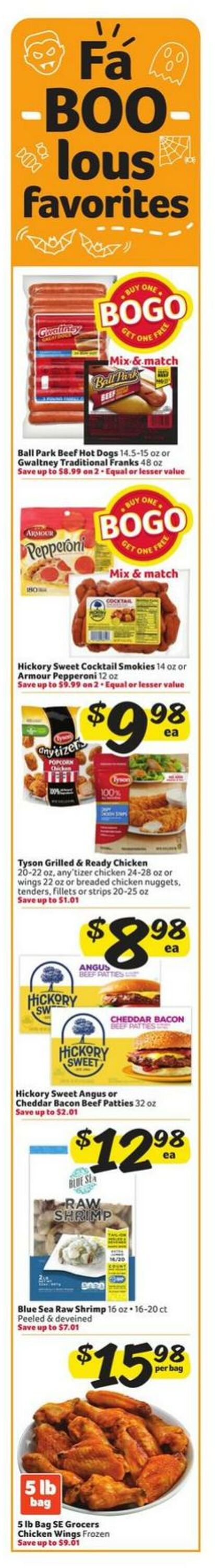 Weekly ad Harvey's Supermarkets 10/30/2024 - 11/05/2024