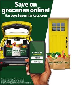 Weekly ad Harvey's Supermarkets 09/21/2022 - 10/04/2022