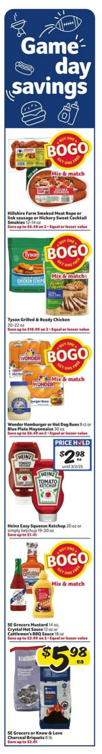 Weekly ad Harvey's Supermarkets 01/15/2025 - 01/21/2025