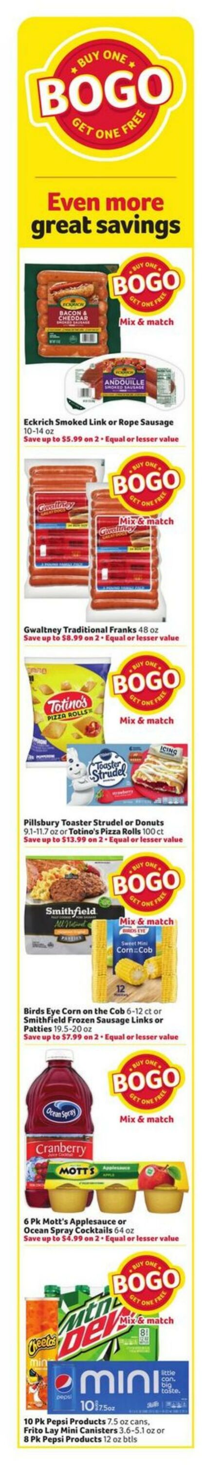 Weekly ad Harvey's Supermarkets 08/13/2025 - 08/19/2025