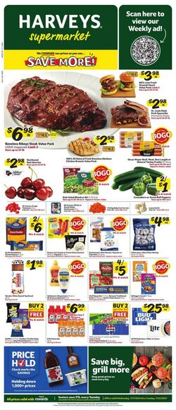 Weekly ad Harvey's Supermarkets 07/17/2024 - 07/23/2024