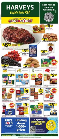 Weekly ad Harvey's Supermarkets 05/24/2023 - 05/30/2023