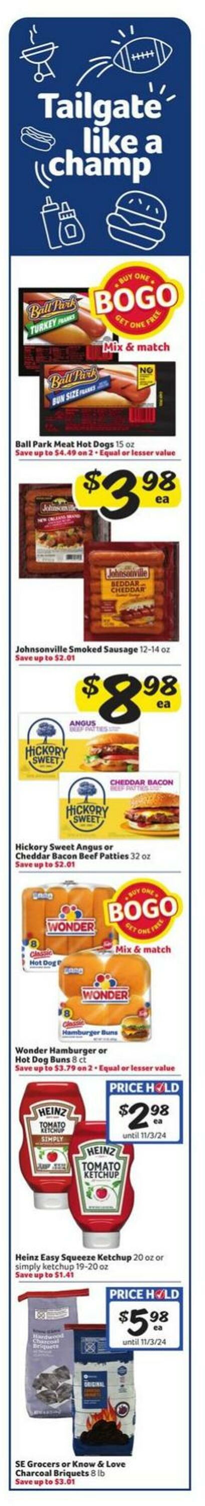 Weekly ad Harvey's Supermarkets 10/16/2024 - 10/22/2024