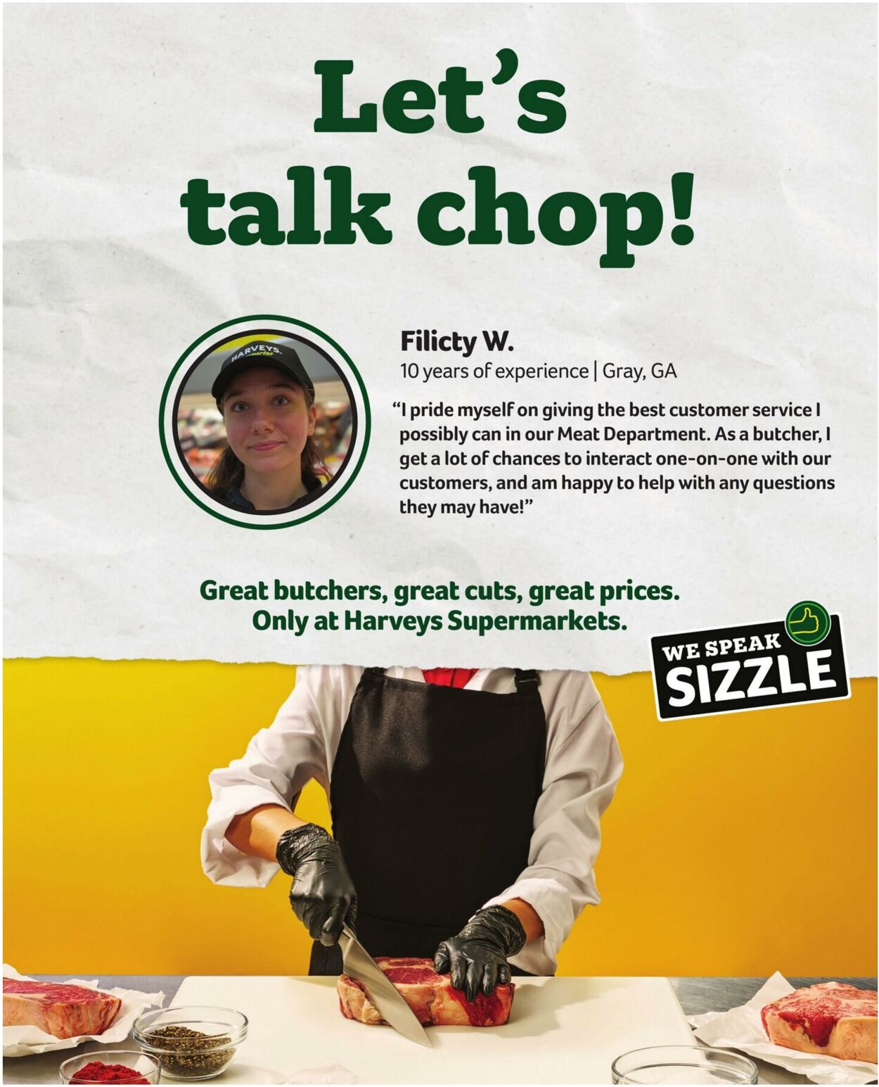 Weekly ad Harvey's Supermarkets 08/06/2025 - 08/12/2025