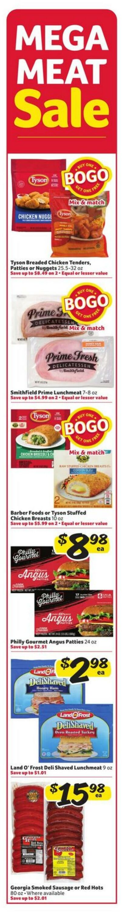 Weekly ad Harvey's Supermarkets 08/06/2025 - 08/12/2025